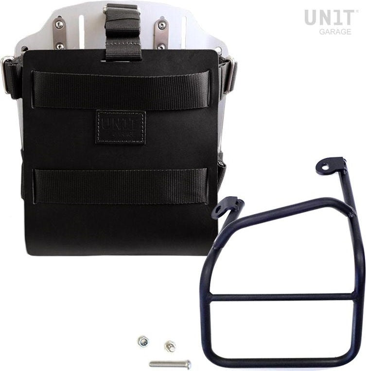Unitgarage / ユニットガレージ Carrying system in aluminum with adjustable leather front  Quick Release System and frame | U085-U000-1010SX