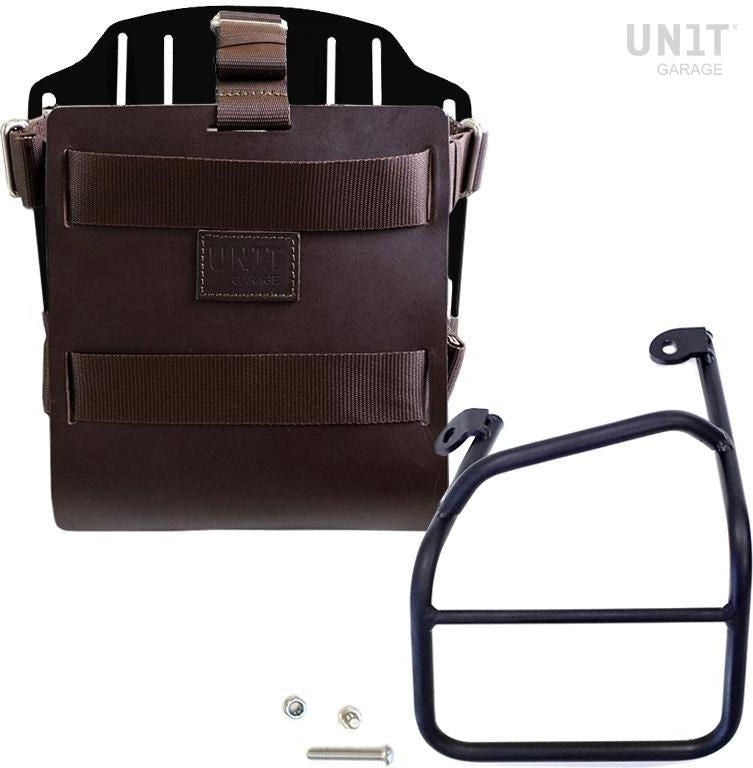 Unitgarage / ユニットガレージ Carrying system in aluminum with adjustable leather front  Quick Release System and frame | U085-U000-1010SX