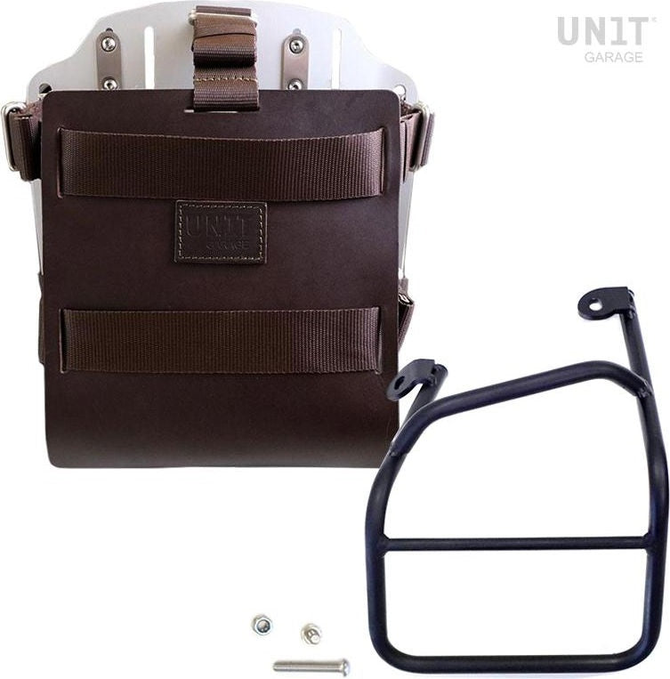 Unitgarage / ユニットガレージ Carrying system in aluminum with adjustable leather front  Quick Release System and frame | U085-U000-1010SX