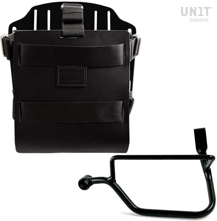 Unitgarage / ユニットガレージ Carrying system in aluminum with adjustable leather front  Quick Release System and frame Street Twin 900 (2016 until now) | U085-U000-1017SX