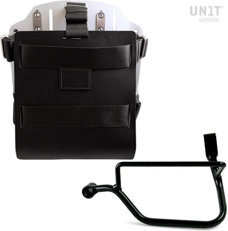 Unitgarage / ユニットガレージ Carrying system in aluminum with adjustable leather front  Quick Release System and frame Street Twin 900 (2016 until now) | U085-U000-1017SX