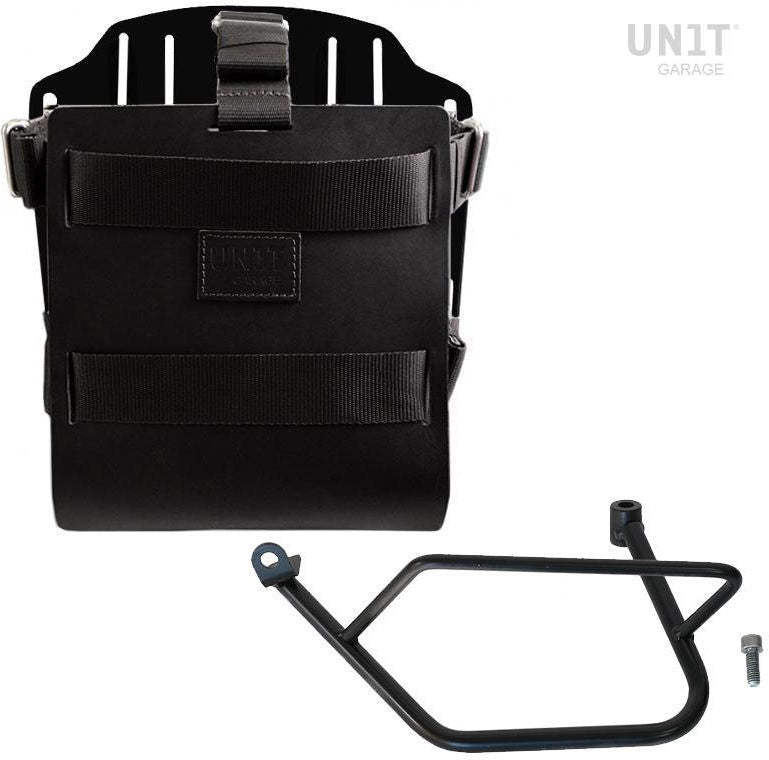 Unitgarage / ユニットガレージ Carrying system in aluminum with adjustable leather front  Quick Release System and frame | U085-U000-1021SX