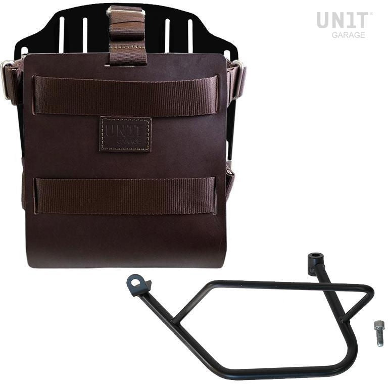 Unitgarage / ユニットガレージ Carrying system in aluminum with adjustable leather front  Quick Release System and frame | U085-U000-1021SX