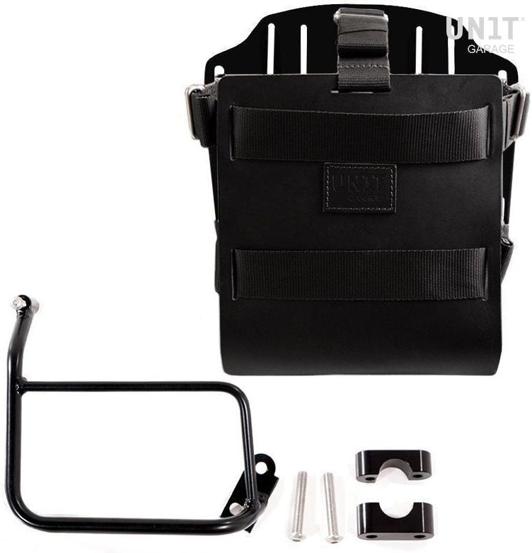Unitgarage / ユニットガレージ Carrying system in aluminum with adjustable leather front  Quick Release System and frame | U085-U000-1229
