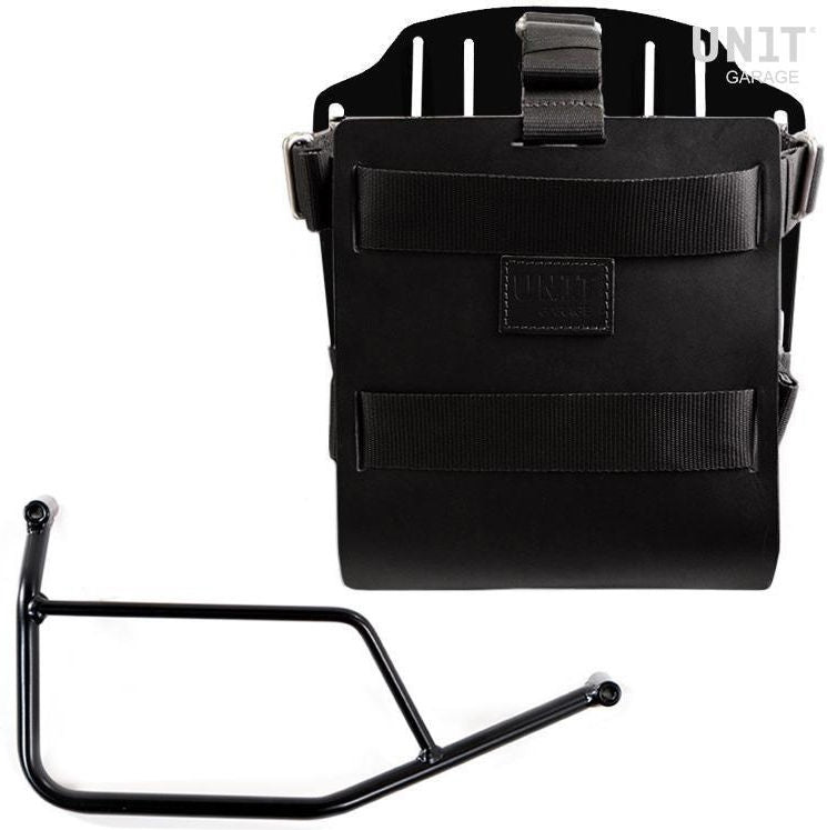 Unitgarage / ユニットガレージ Carrying system in aluminum with adjustable leather front  Quick Release System and frame | U085-U000-1421