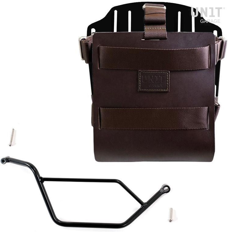 Unitgarage / ユニットガレージ Carrying system in aluminum with adjustable leather front  Quick Release System and frame | U085-U000-1524DX