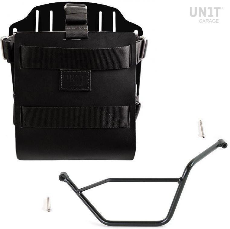 Unitgarage / ユニットガレージ Carrying system in aluminum with adjustable leather front  Quick Release System and frame | U085-U000-1524SX