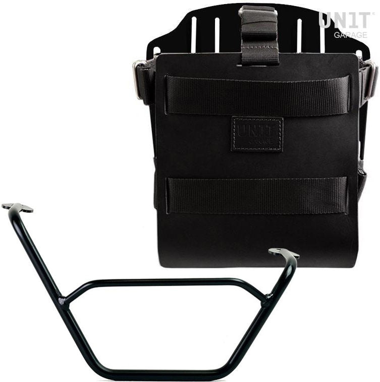 Unitgarage / ユニットガレージ Carrying system in aluminum with adjustable leather front  Quick Release System and right frame | U085-U000-1901DX
