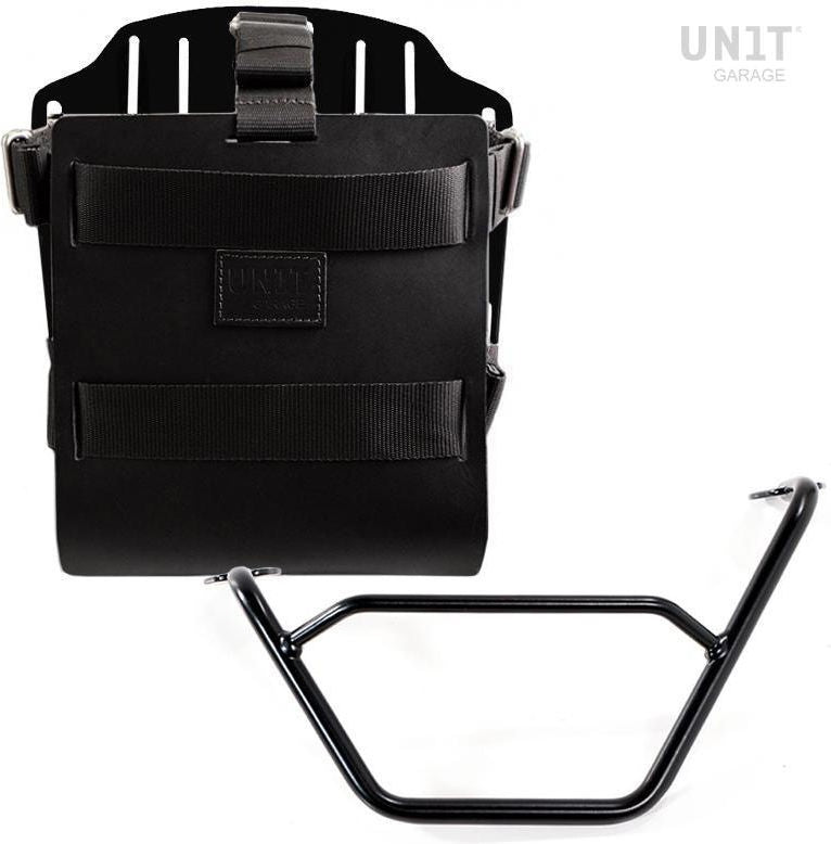 Unitgarage / ユニットガレージ Carrying system in aluminum with adjustable leather front  Quick Release System and frame | U085-U000-1901SX