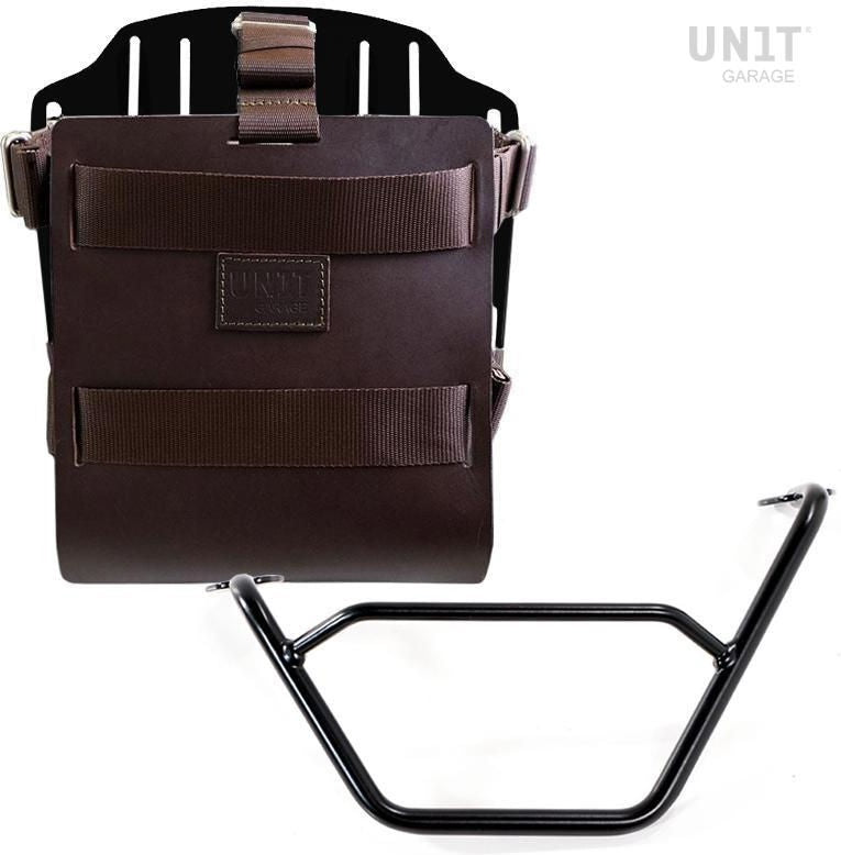 Unitgarage / ユニットガレージ Carrying system in aluminum with adjustable leather front  Quick Release System and frame | U085-U000-1901SX