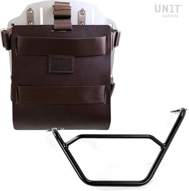 Unitgarage / ユニットガレージ Carrying system in aluminum with adjustable leather front  Quick Release System and frame | U085-U000-1901SX