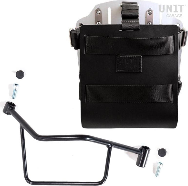 Unitgarage / ユニットガレージ Carrying system in aluminum with adjustable leather front  Quick Release System and frame | U085-U000-2101DX