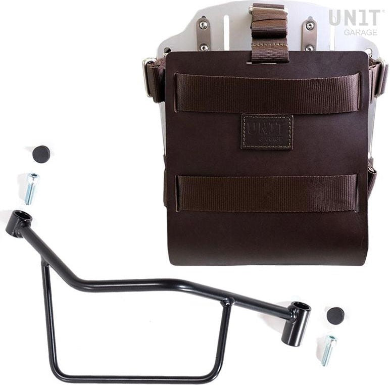 Unitgarage / ユニットガレージ Carrying system in aluminum with adjustable leather front  Quick Release System and frame | U085-U000-2101DX