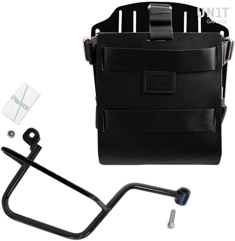 Unitgarage / ユニットガレージ Carrying system in aluminum with adjustable leather front  Quick Release System and frame | U085-U000-2213DX