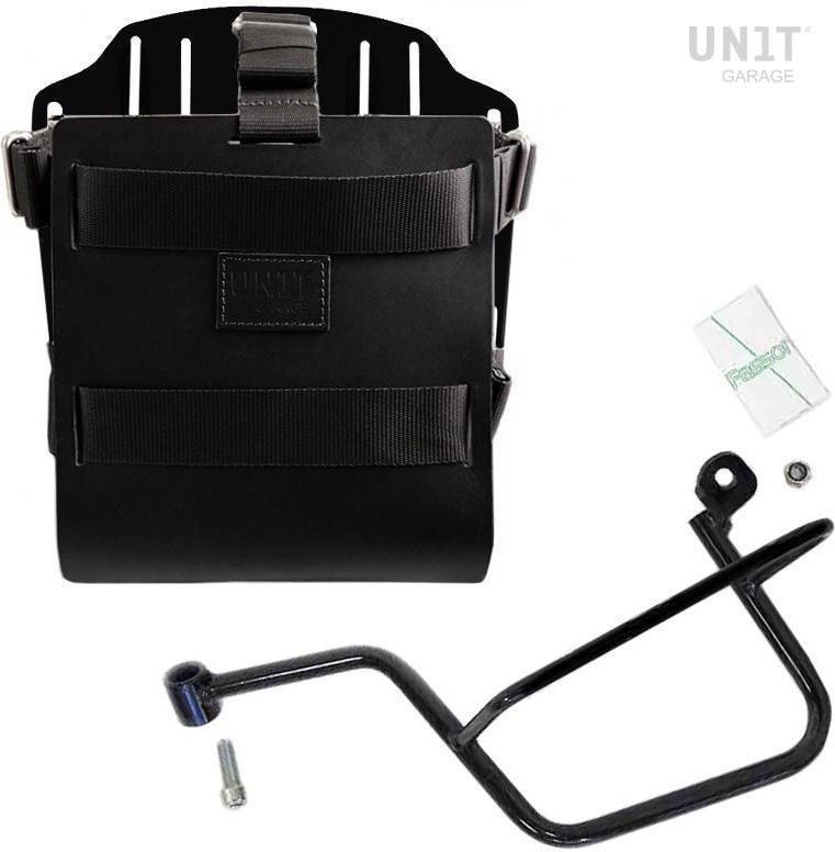 Unitgarage / ユニットガレージ Carrying system in aluminum with adjustable leather front  Quick Release System and frame | U085-U000-2213SX