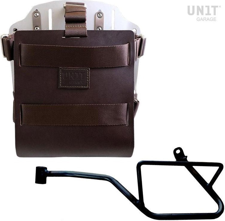 Unitgarage / ユニットガレージ Carrying system in aluminum with adjustable leather front  Quick Release System and frame | U085-U000-2216SX