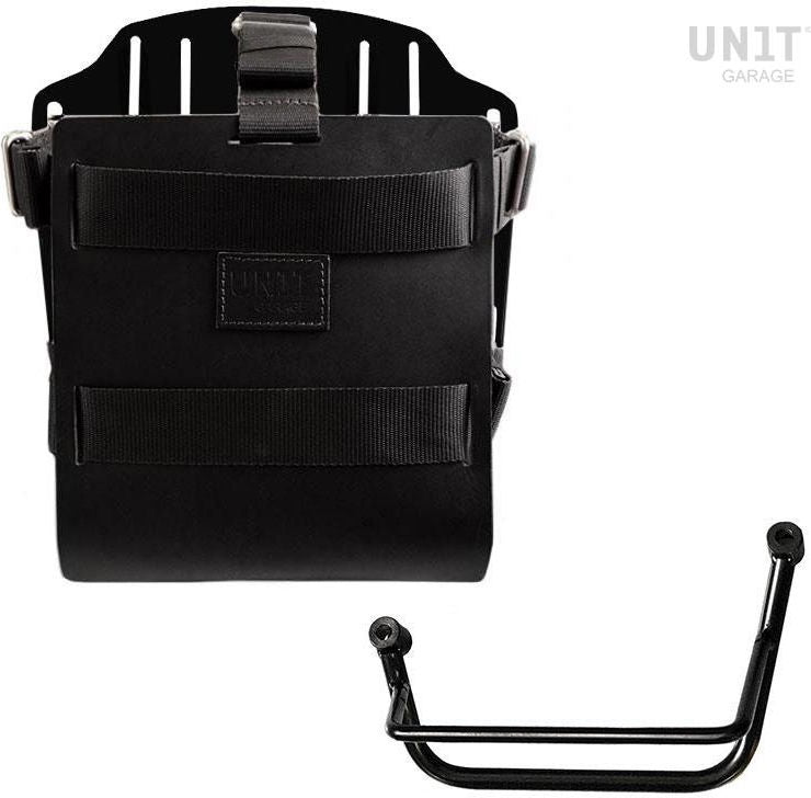 Unitgarage / ユニットガレージ Carrying system in aluminum with adjustable leather front  Quick Release System and frame | U085-U000-2251SX