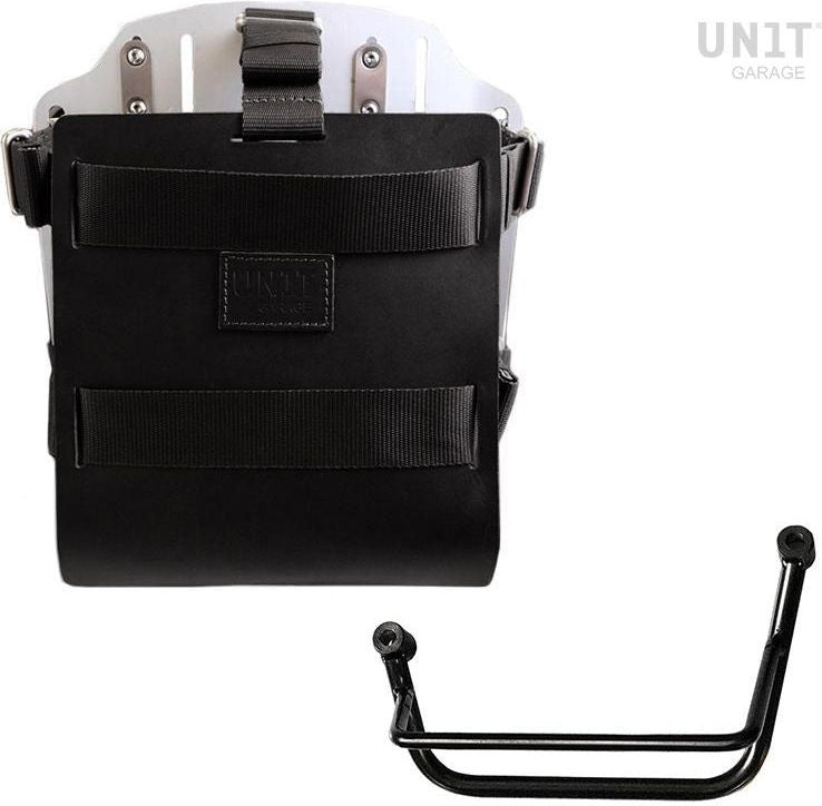 Unitgarage / ユニットガレージ Carrying system in aluminum with adjustable leather front  Quick Release System and frame | U085-U000-2251SX