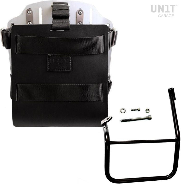 Unitgarage / ユニットガレージ Carrying system in aluminum with adjustable leather front  Quick Release System and frame | U085-U000-2253SX