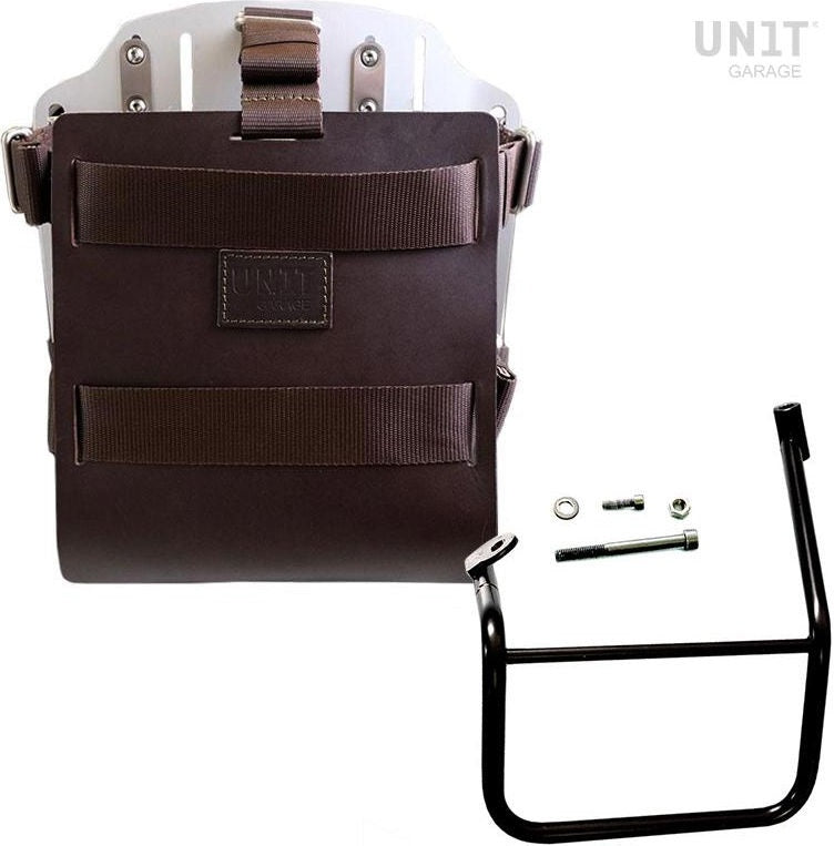 Unitgarage / ユニットガレージ Carrying system in aluminum with adjustable leather front  Quick Release System and frame | U085-U000-2253SX