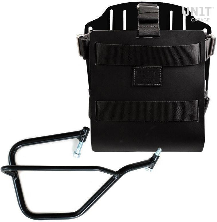 Unitgarage / ユニットガレージ Carrying system in aluminum with adjustable leather front  Quick Release System and frame | U085-U000-2504DX