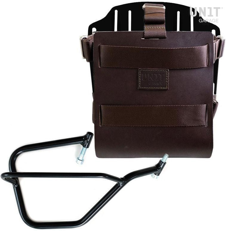 Unitgarage / ユニットガレージ Carrying system in aluminum with adjustable leather front  Quick Release System and frame | U085-U000-2504DX