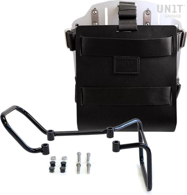 Unitgarage / ユニットガレージ Carrying system in aluminum with adjustable leather front  Quick Release System and frame (2017-2019) | U085-U000-3000