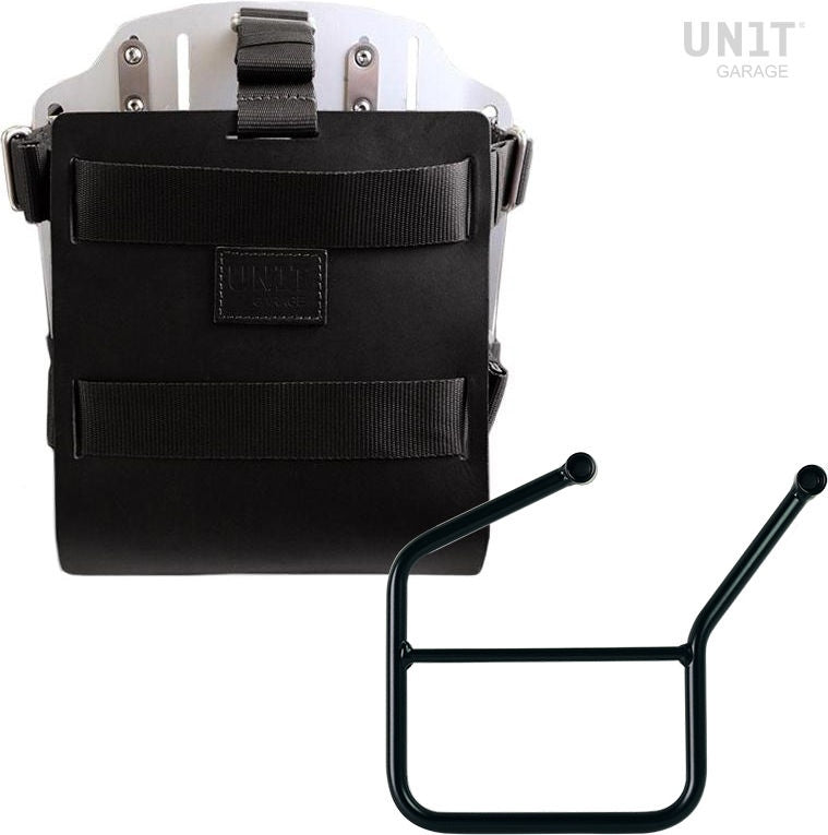 Unitgarage / ユニットガレージ Carrying system in aluminum with adjustable leather front  Quick Release System and frame | U085-U000-3007SX