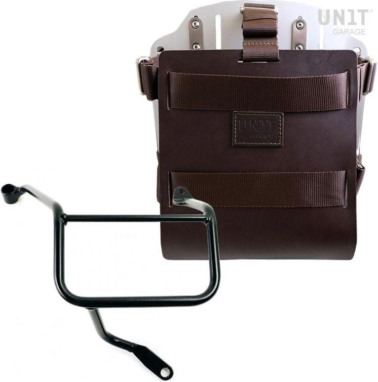 Unitgarage / ユニットガレージ Carrying system in aluminum with adjustable leather front  Quick Release System and frame | U085-U000-3208DX