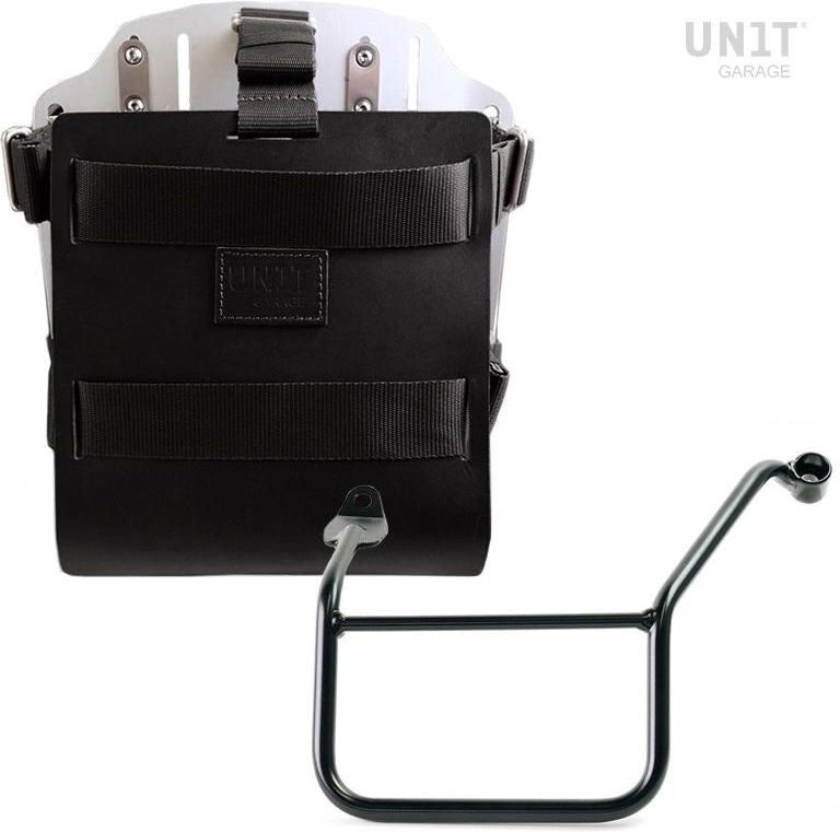 Unitgarage / ユニットガレージ Carrying system in aluminum with adjustable leather front  Quick Release System and frame | U085-U000-3208SX