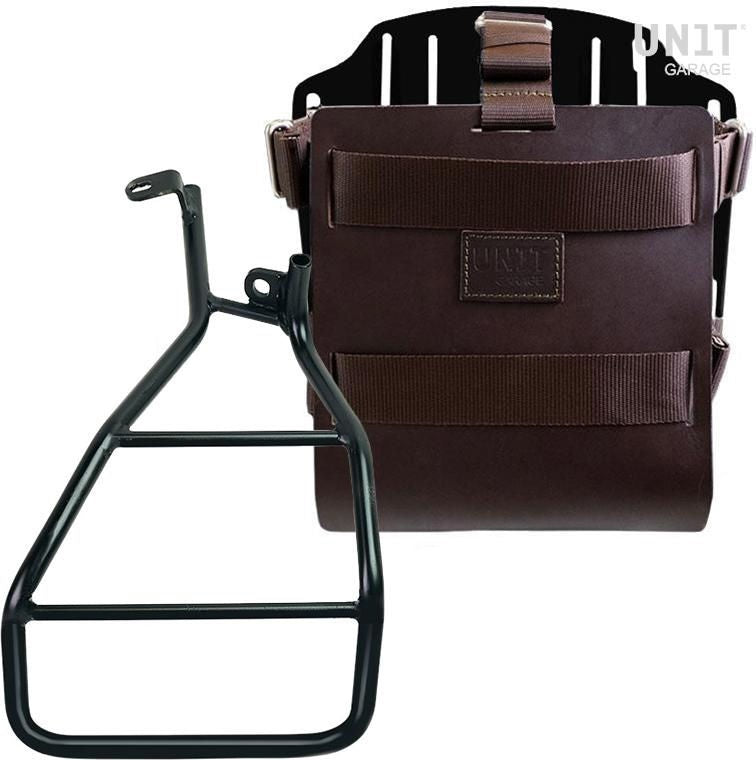 Unitgarage / ユニットガレージ Carrying system in aluminum with adjustable leather front  Quick Release System and frame Sportster S 1250 | U085-U000-3320DX