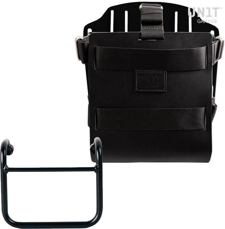 Unitgarage / ユニットガレージ Carrying system in aluminum with adjustable leather front  Quick Release System and frame | U085-U000-3400