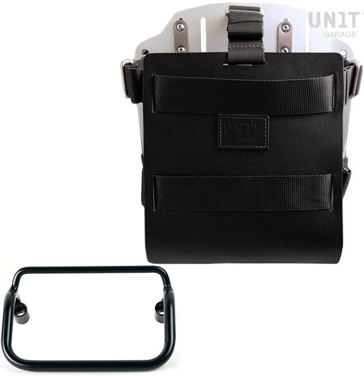 Unitgarage / ユニットガレージ Carrying system in aluminum with adjustable leather front  Quick Release System and frame | U085-U000-3401