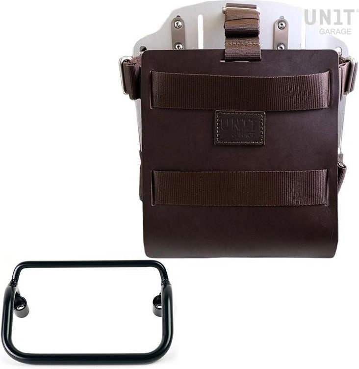 Unitgarage / ユニットガレージ Carrying system in aluminum with adjustable leather front  Quick Release System and frame | U085-U000-3401