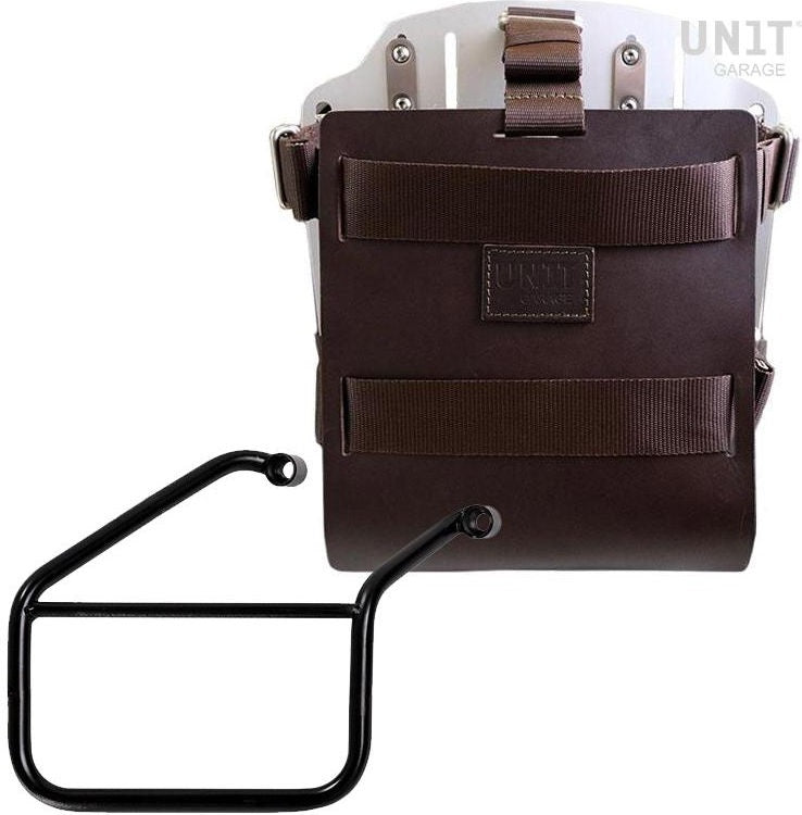 Unitgarage / ユニットガレージ Carrying system in aluminum with adjustable leather front  Quick Release System and frame | U085-U000-3500DX
