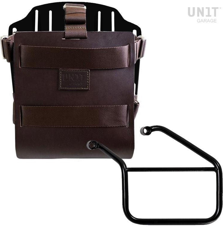Unitgarage / ユニットガレージ Carrying system in aluminum with adjustable leather front  Quick Release System and frame | U085-U000-3500SX