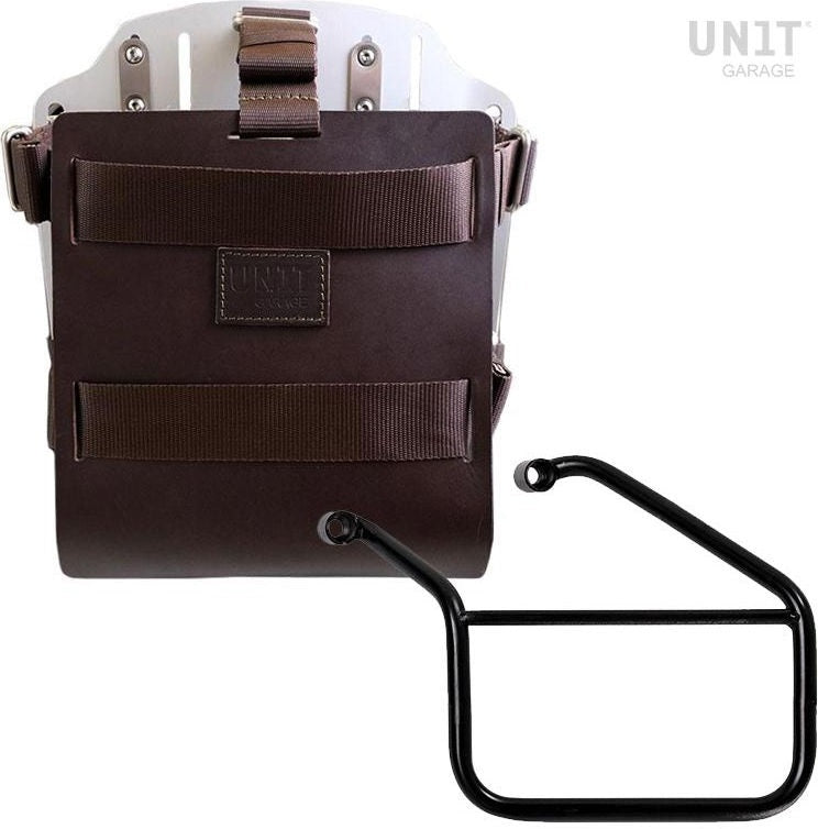 Unitgarage / ユニットガレージ Carrying system in aluminum with adjustable leather front  Quick Release System and frame | U085-U000-3500SX