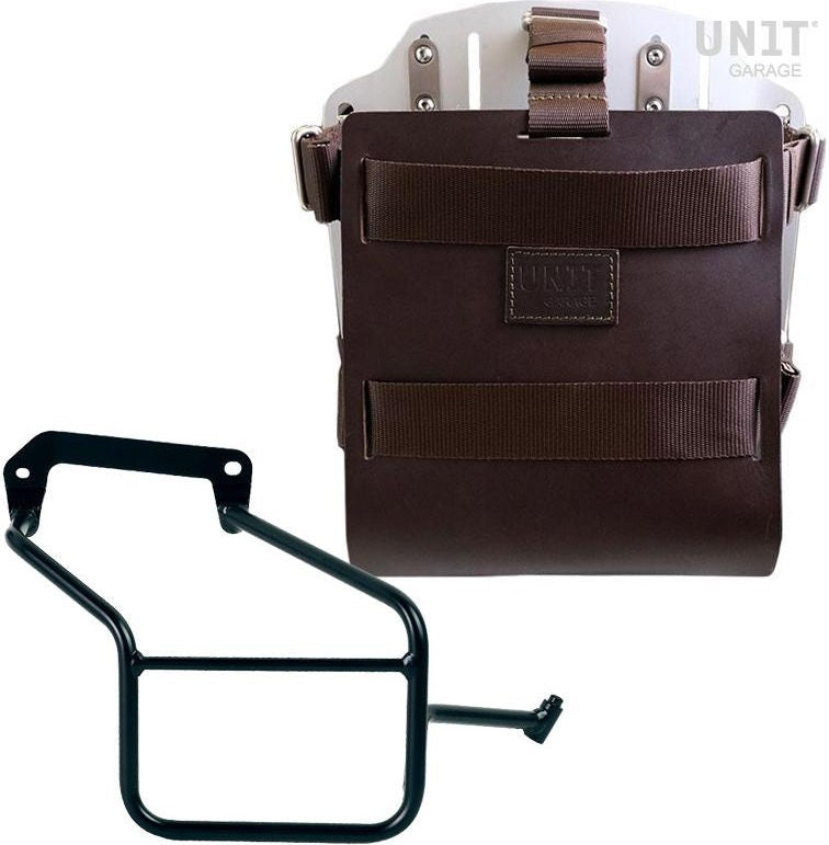Unitgarage / ユニットガレージ Carrying system in aluminum with adjustable leather front  Quick Release System and frame | U085-U000-3600DX