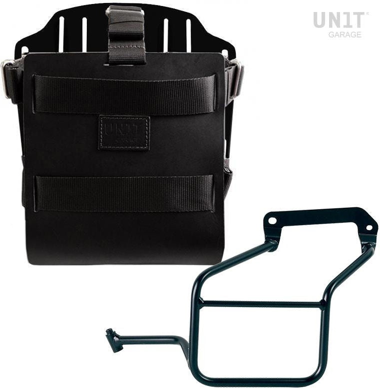 Unitgarage / ユニットガレージ Carrying system in aluminum with adjustable leather front  Quick Release System and frame | U085-U000-3600SX