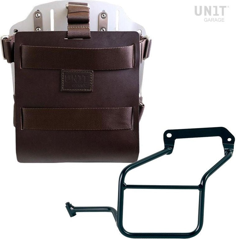 Unitgarage / ユニットガレージ Carrying system in aluminum with adjustable leather front  Quick Release System and frame | U085-U000-3600SX