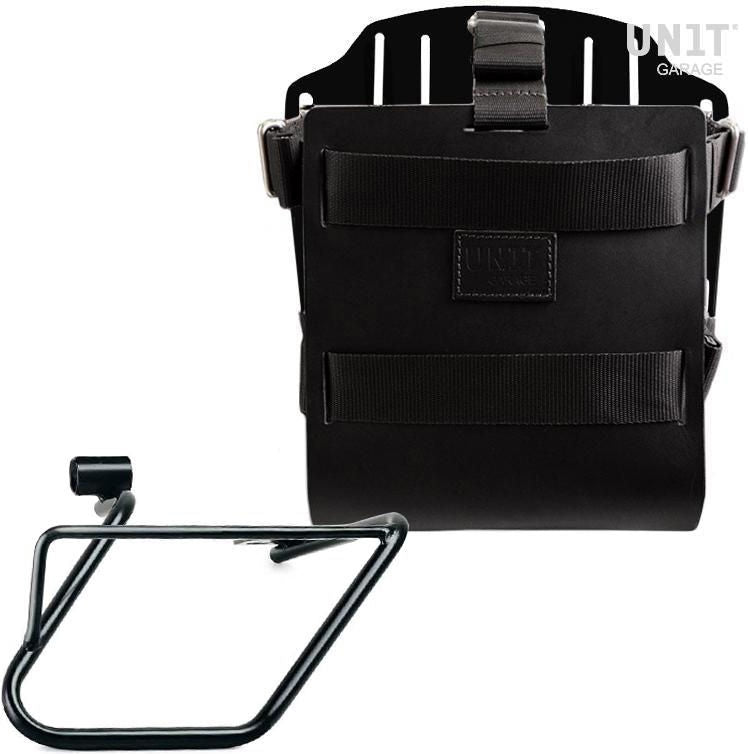 Unitgarage / ユニットガレージ Carrying system in aluminum with adjustable leather front  Quick Release System and frame | U085-U000-3700DX