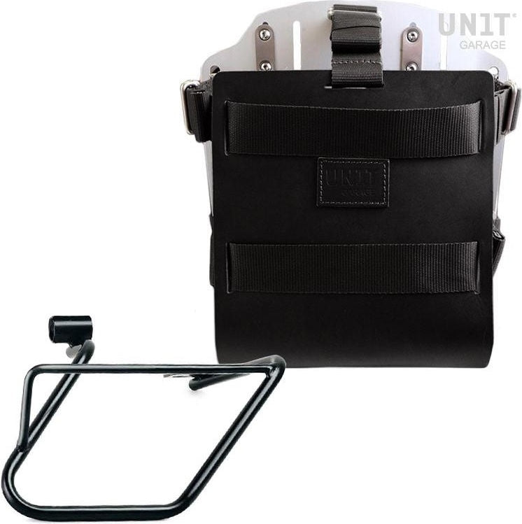 Unitgarage / ユニットガレージ Carrying system in aluminum with adjustable leather front  Quick Release System and frame | U085-U000-3700DX