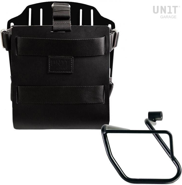 Unitgarage / ユニットガレージ Carrying system in aluminum with adjustable leather front  Quick Release System and frame | U085-U000-3700SX
