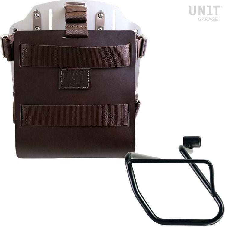 Unitgarage / ユニットガレージ Carrying system in aluminum with adjustable leather front  Quick Release System and frame | U085-U000-3700SX