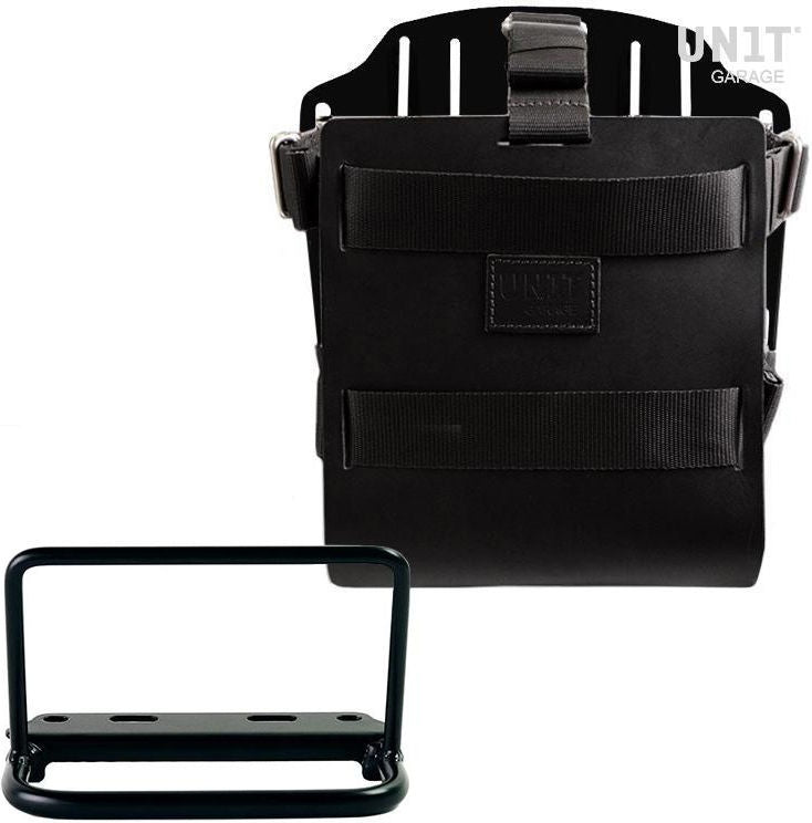 Unitgarage / ユニットガレージ Carrying system in aluminum with adjustable leather front  Quick Release System and frame | U085-U000-3800