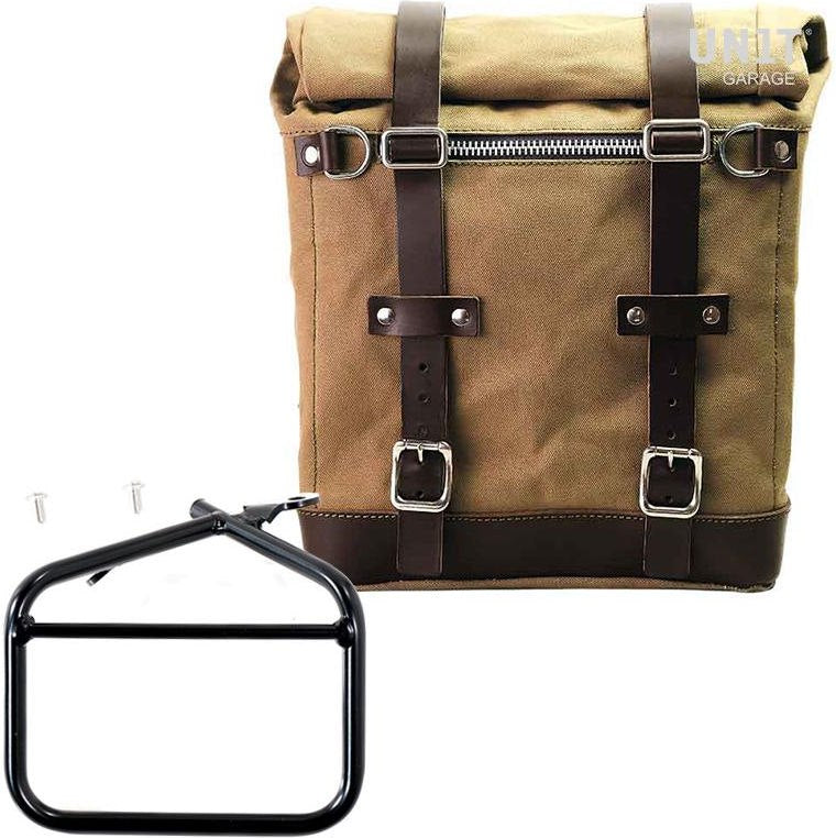 Unitgarage / ユニットガレージ Canvas Side Pannier Scram 22L-30L + Left subframe Ducati Scrambler Series | U201-1007