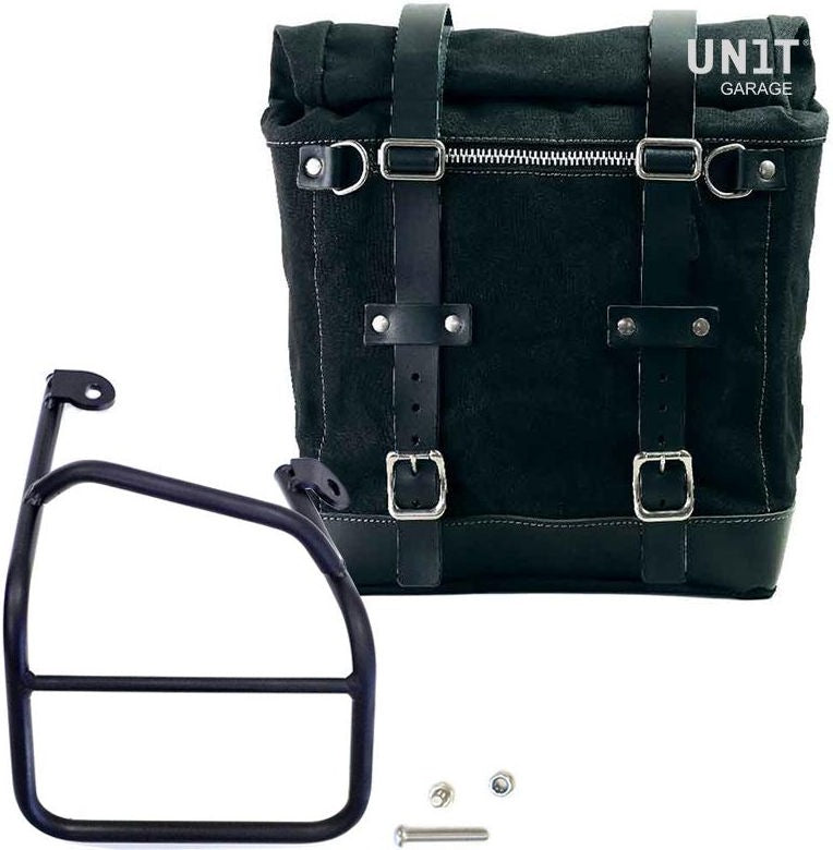Unitgarage / ユニットガレージ Canvas Side Pannier Scram 22L-30L + right subframe Ducati Scrambler 1100 | U201-1010DX
