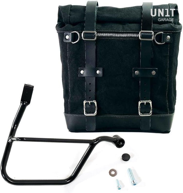 Unitgarage / ユニットガレージ Canvas Side Pannier Scram 22L-30L + Right Subframe Triumph Street 900 Series (2017 until now) | U201-1013DX