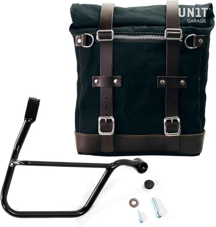 Unitgarage / ユニットガレージ Canvas Side Pannier Scram 22L-30L + Right Subframe Triumph Street 900 Series (2017 until now) | U201-1013DX