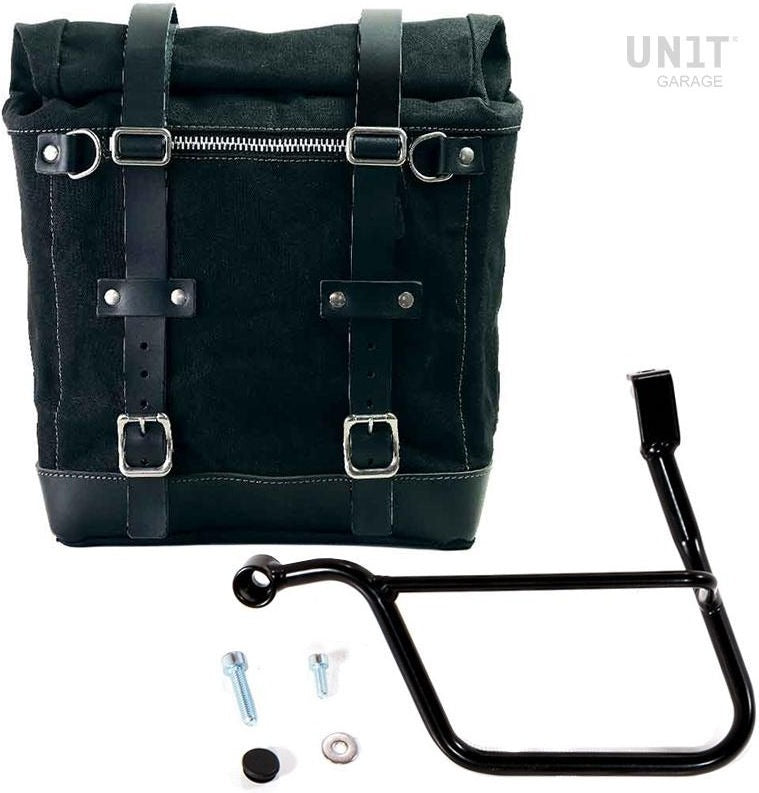 Unitgarage / ユニットガレージ Canvas Side Pannier Scram 22L-30L + Left Subframe Triumph Street 900 Series (2017 until now) | U201-1013SX